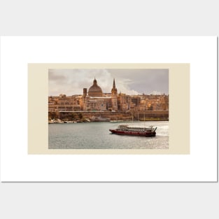 The beautiful city of Valletta, Malta Posters and Art